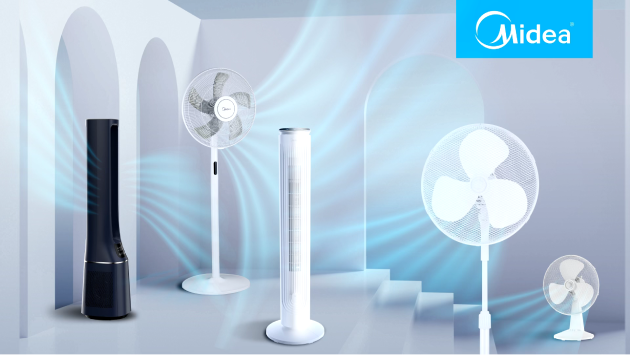 „Midea“ pristato „Aroma Tower“ ventiliatorių: geriausią išmanųjį klimato palaikymo sprendimą komfortui vasarą užtikrinti